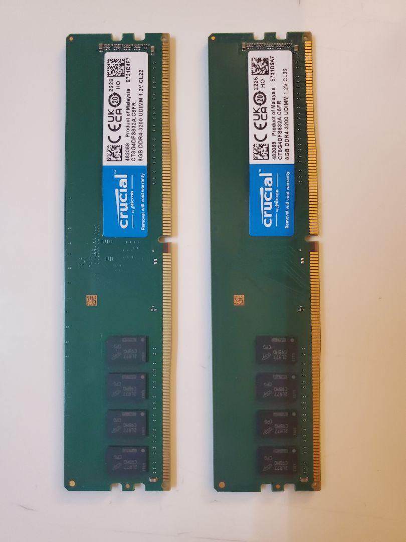 ryzen5 3500 & DDR4-3200 8GB×2メモリセット
