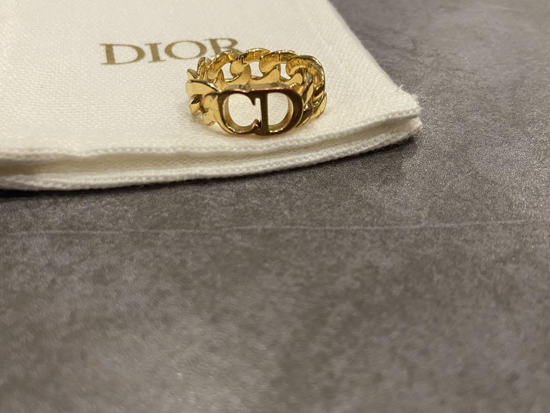Dior チェーンデザインリング