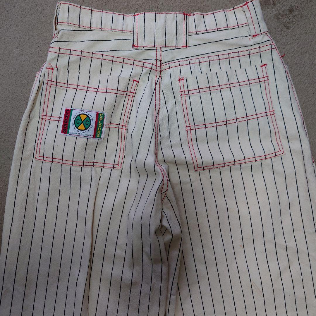 CROSS COLOURS ベースボールプリントチノパン CROSS COLOURS ベースボールプリントチノパン