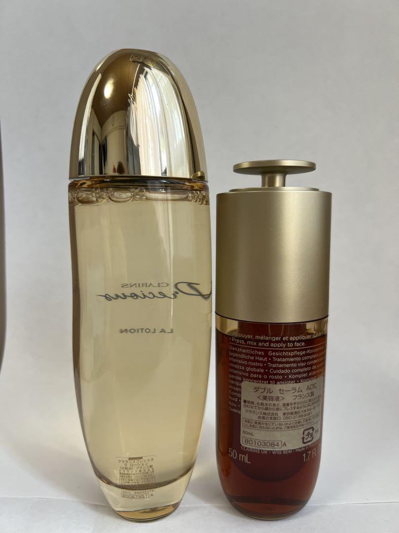 クラランス プレシャス ラ ローション150ml／ダブルセーラム 50ml