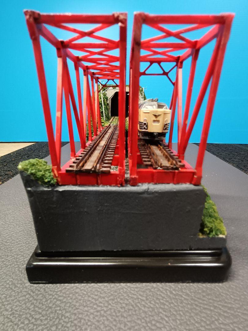 No.28鉄道Nゲージジオラマ車両付き