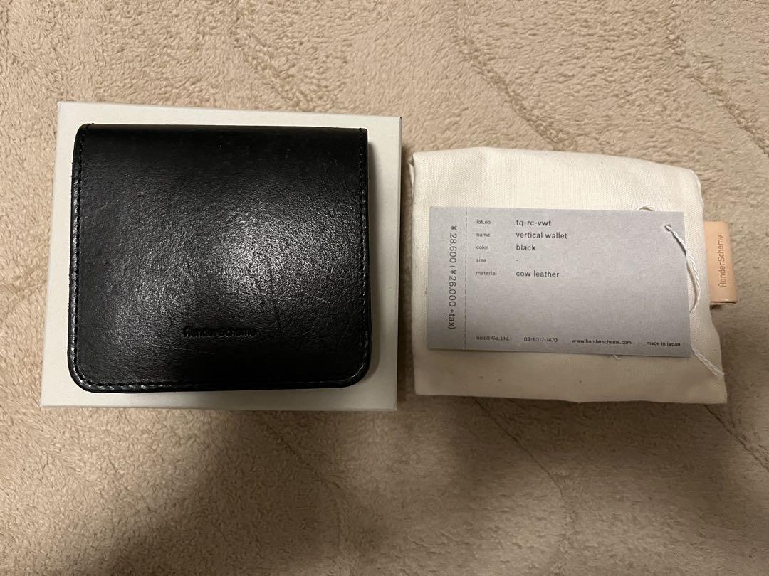 vertical wallet 【Hender Scheme】