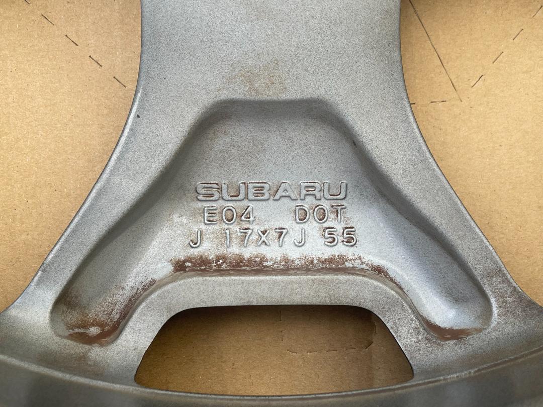 SUBARU インプレッサXV 純正17インチアルミホイール