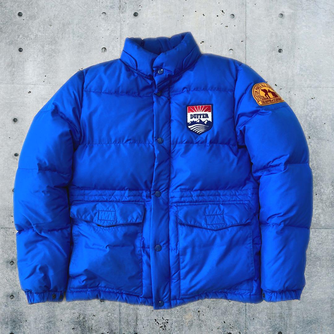 【早い者勝ち　最終値下げ】Duffer 青 ダウンジャケット