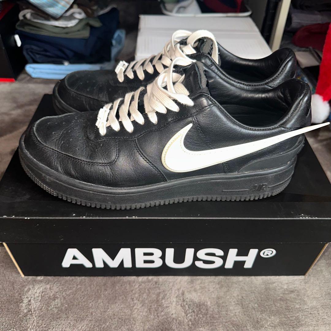 NIKE AMBUSH AF1ブラック/アイボリー スニーカー Nike AMBUSH x Air Force 1 Low Black for Sale | Authenticity