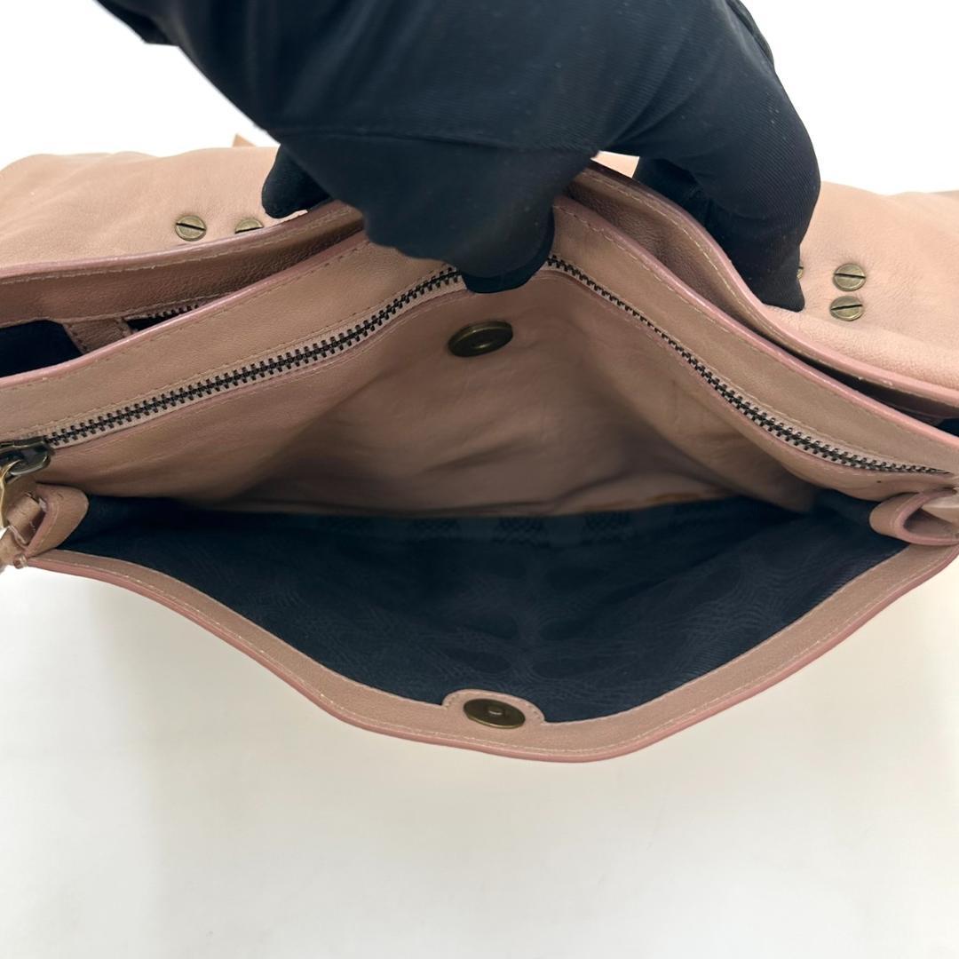 プロエンザスクーラー PS1 2way ショルダーバッグ ピンクベージュ