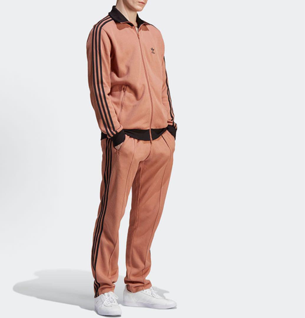 新品XL Adidasワッフル トラックジャケット ジャージ HS2081