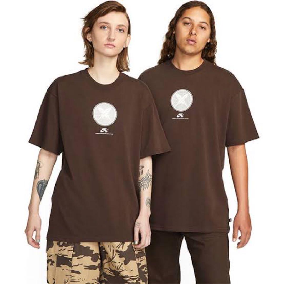 堀米雄斗 NIKE SB コラボ Tシャツ ブラウン - メルカリ 堀米雄斗 NIKE SB コラボ Tシャツ ブラウン - メルカリ