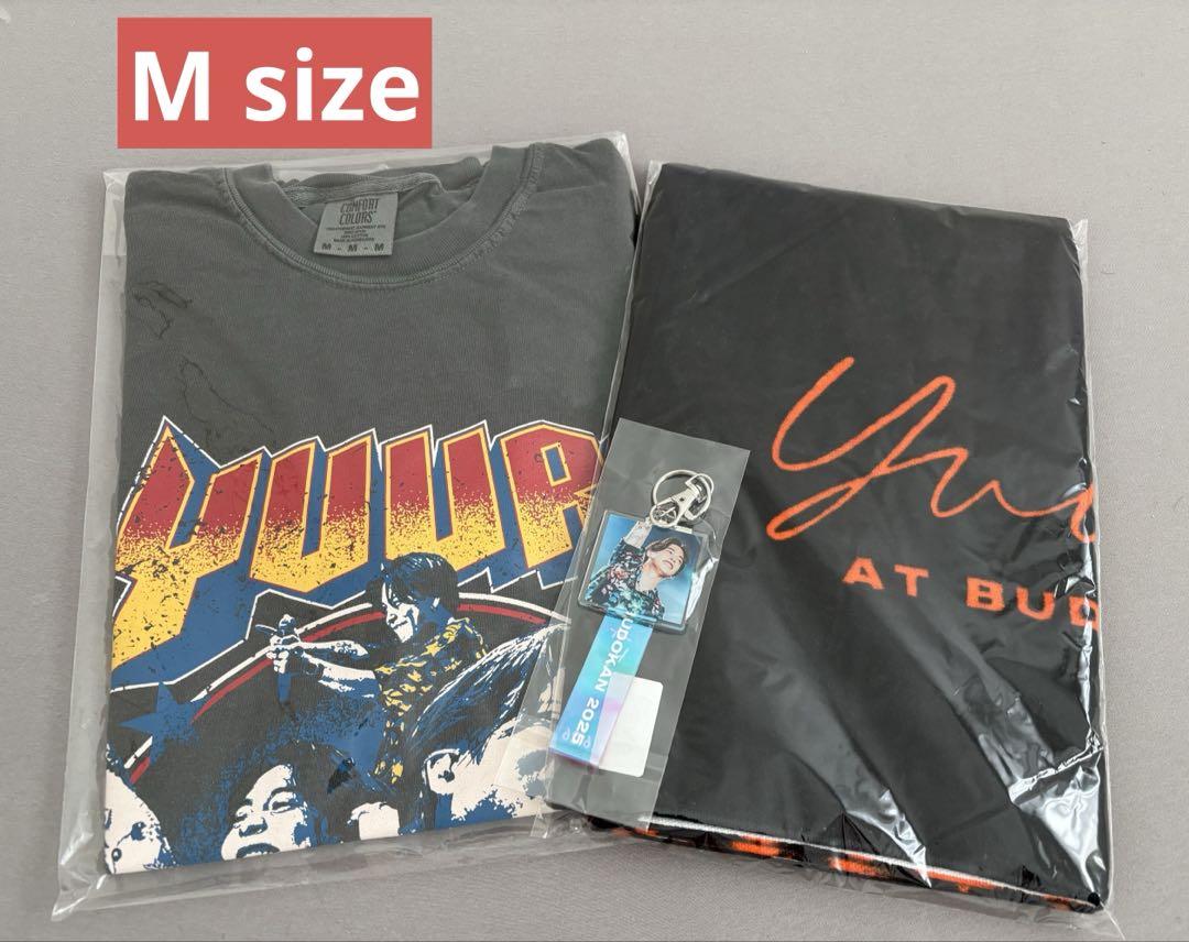 【新品】　優里　武道館　tシャツ Mサイズ　タオル　キーホルダー　3点セット