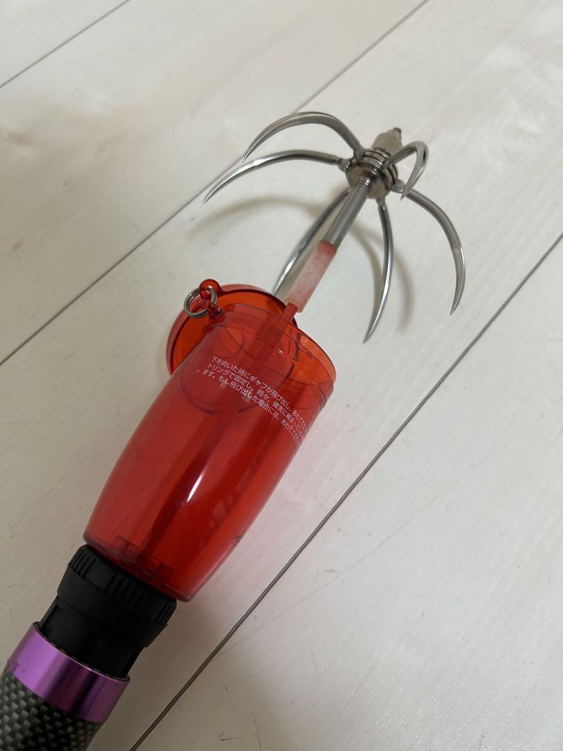 ギャフ　玉の柄　セット　アオリイカ　エギ　ヤエン