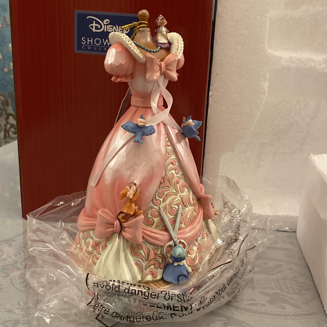 シンデレラ　ピンクドレス　フィギュア　ディズニー　ネズミ　鳥　ガス　ジャック