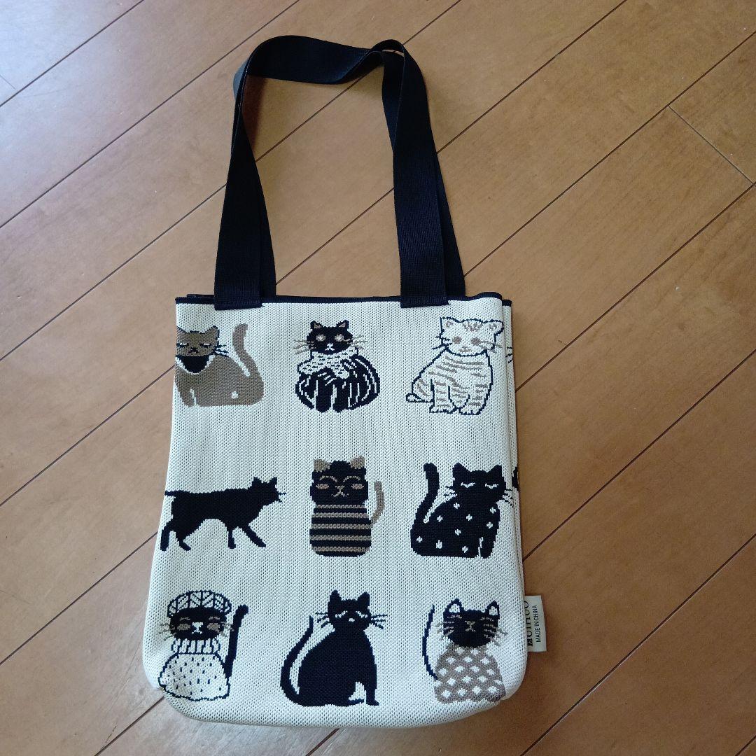 猫デザインのキャンバスバッグ 猫デザインのキャンバストートバッグ - メルカリ