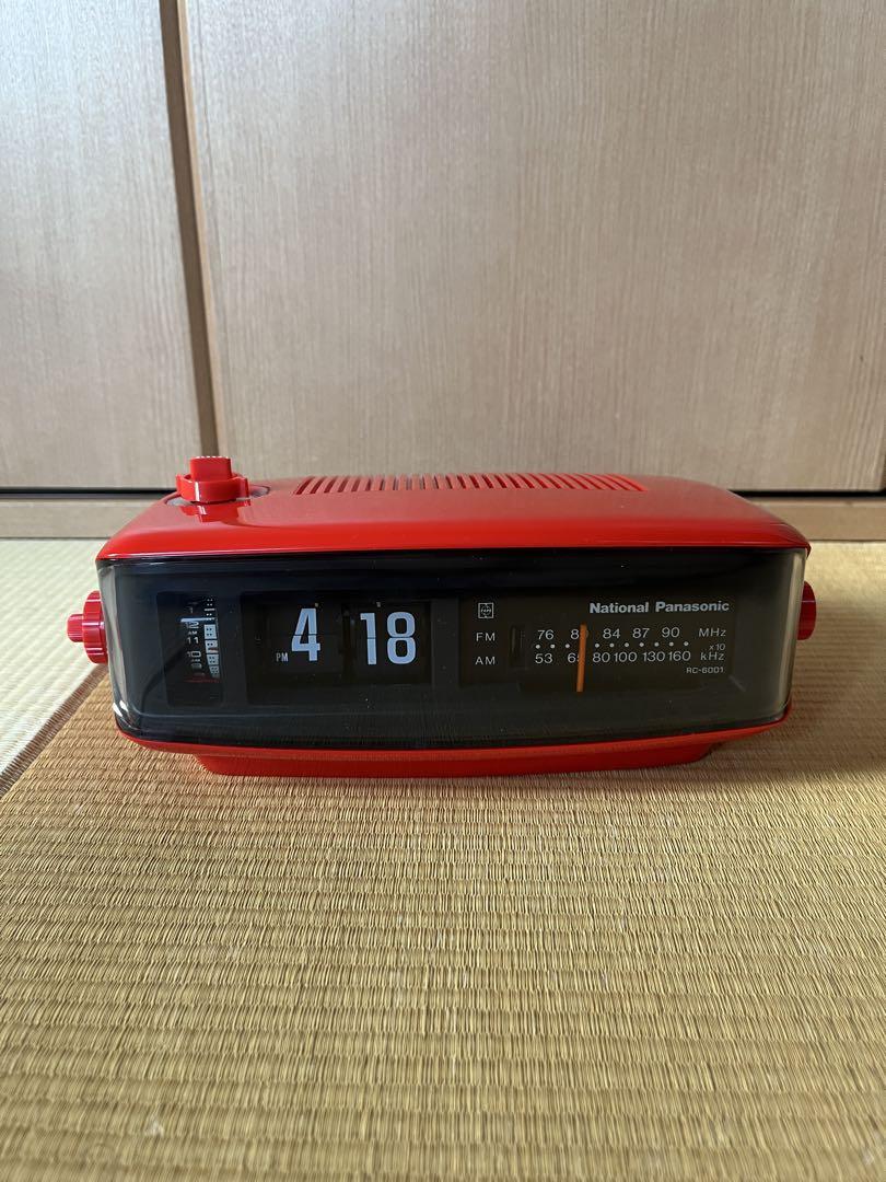 National Panasonic RC-6001ラジオ レトロ 新品