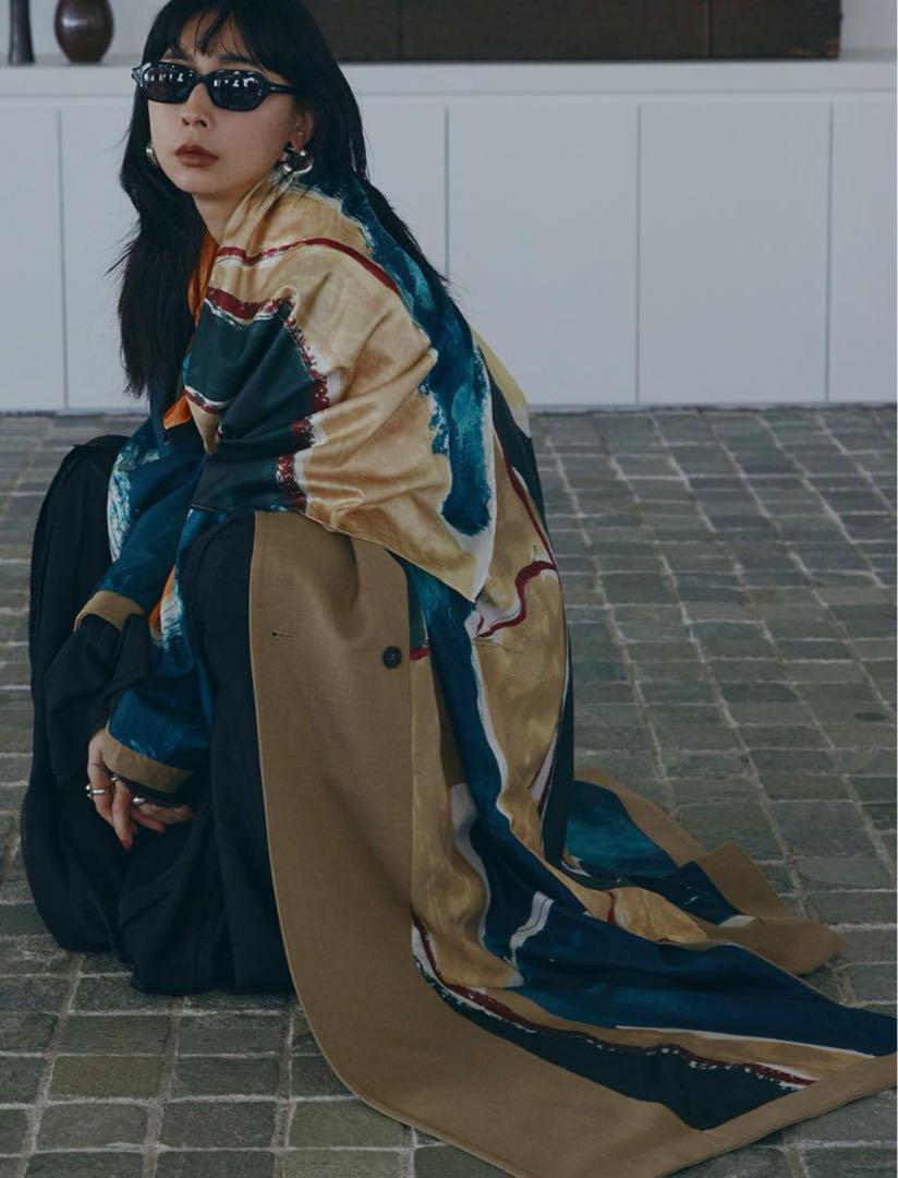 売り切り‼️MY DEAR REVERSIBLE TRENCH COAT