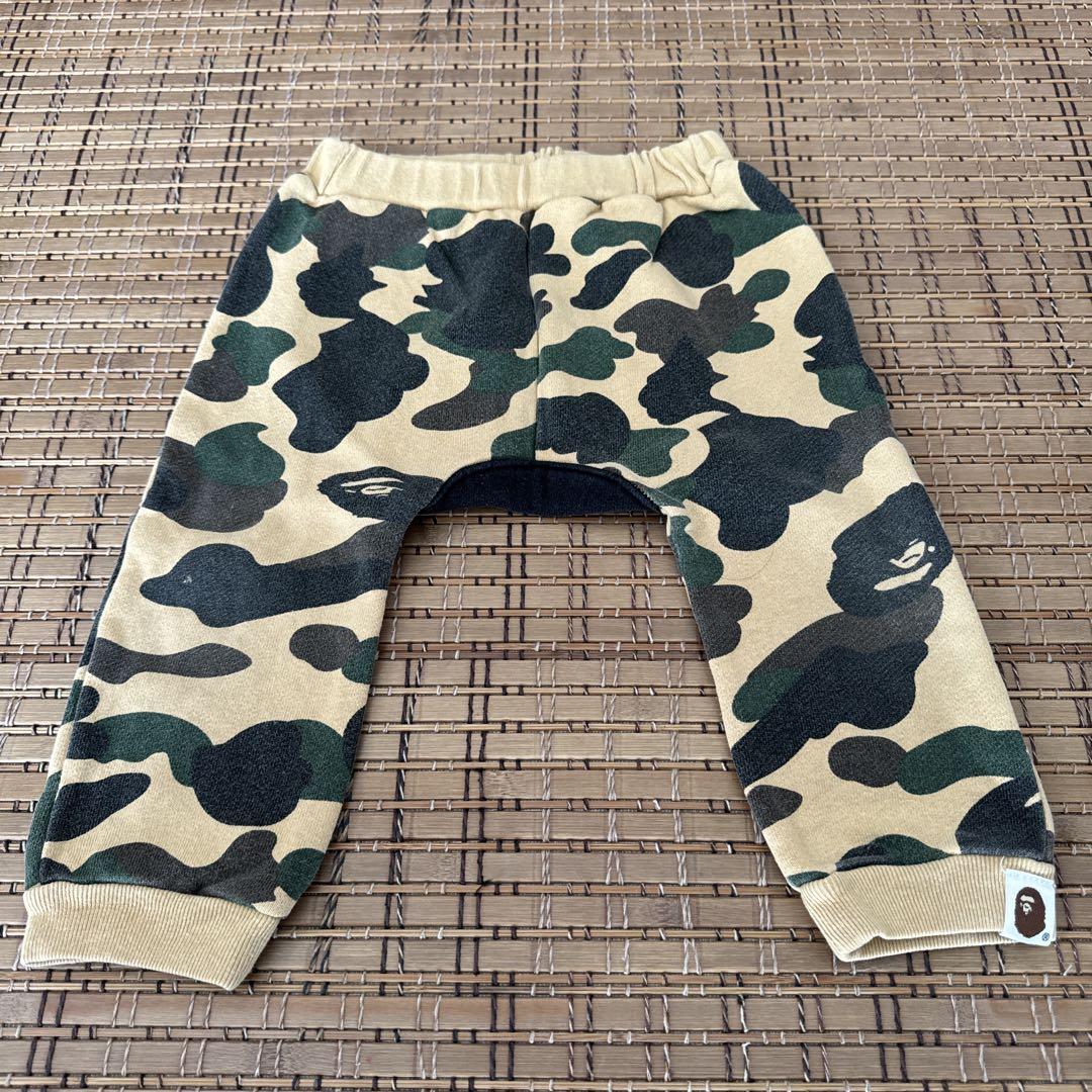 A BATHING APE キッズパンツ 90サイズ A BATHING APE グリーンパンツ 90サイズ - メルカリ