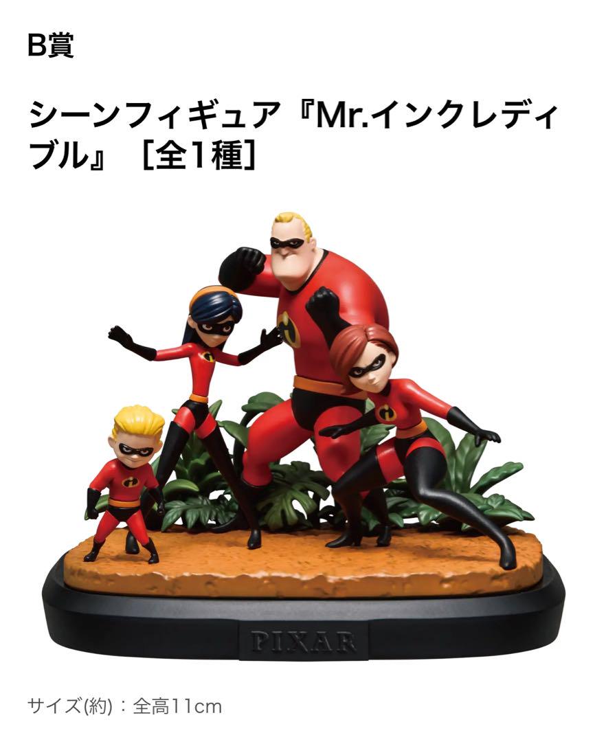 ピクサーハッピーくじA賞ピクサーキャラクターズ&ロゴ B賞Mr.インクレディブル ピクサー Happyくじ B賞 Mr.インクレディブル 1番くじ - メルカリ