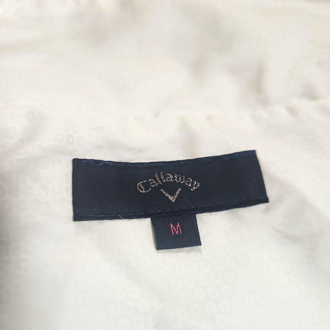 美品✦Callaway ゴルフレインジャケット ✦ホワイト✦M