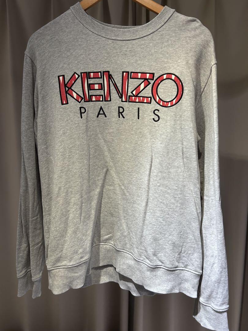 KENZO ロゴ入り トレーナー XL