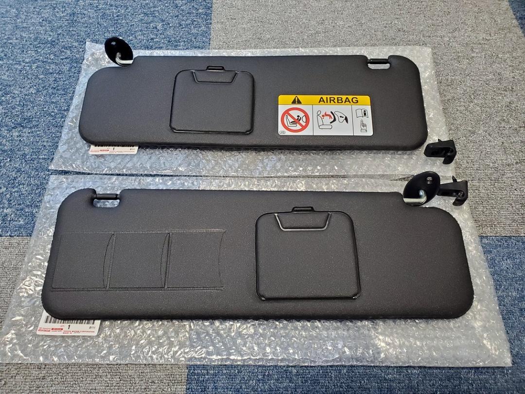 新品　200系ハイエース ダークプライム2　純正サンバイザー　標準/ナロー用　黒 新品 200系ハイエース ダークプライム2 純正サンバイザー 標準
