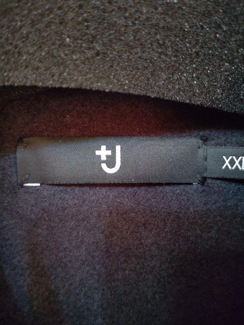 +J ウールブレンド　オーバーサイズシャツジャケット XXL