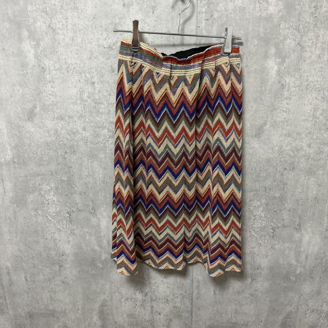 # MISSONI ミッソーニ　イタリア製　総柄 半袖　セットアップ MISSONI ミッソーニ イタリア製 総柄 半袖 セットアップ - メルカリ