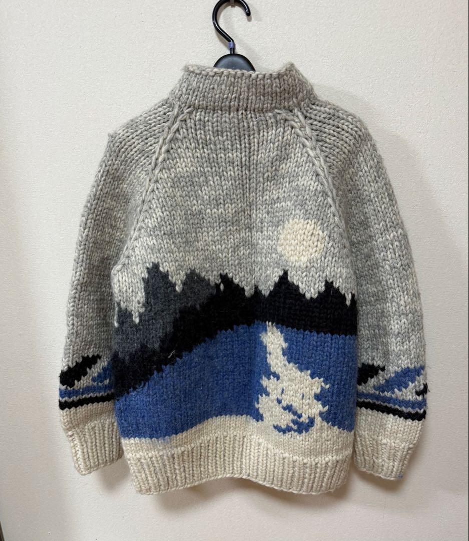 80s カウチンセーターTUAKペア目立った傷や汚れなし