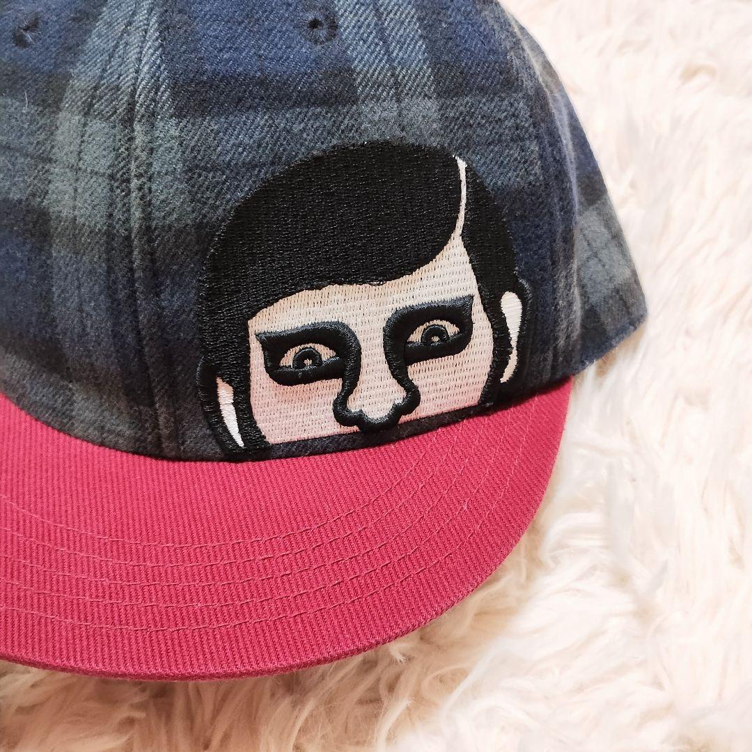 パンクドランカーズ×WARP あいつCAP キャップ チェック柄 - メルカリ