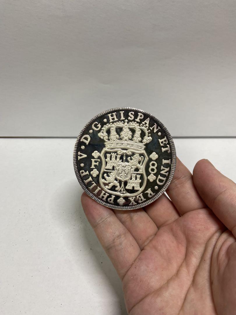 純銀製 4800枚限定生産 1987年 メキシコ 5オンス銀貨