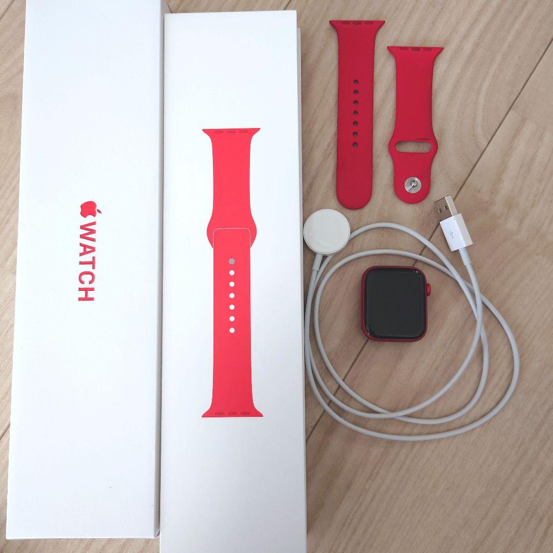 Apple Watch series6 GPS 44mm アルミニウム レッド