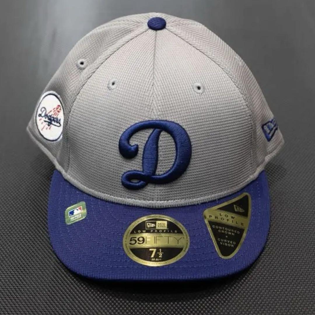女性が喜ぶ♪ ドジャース 大谷翔平 新品 New 1/2 7 グレー Dロゴ Era 応援グッズ
