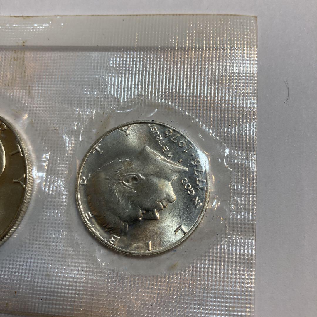 アメリカ　200周年　記念硬貨　銀貨　slv400 貨幣セット　アメリカドル