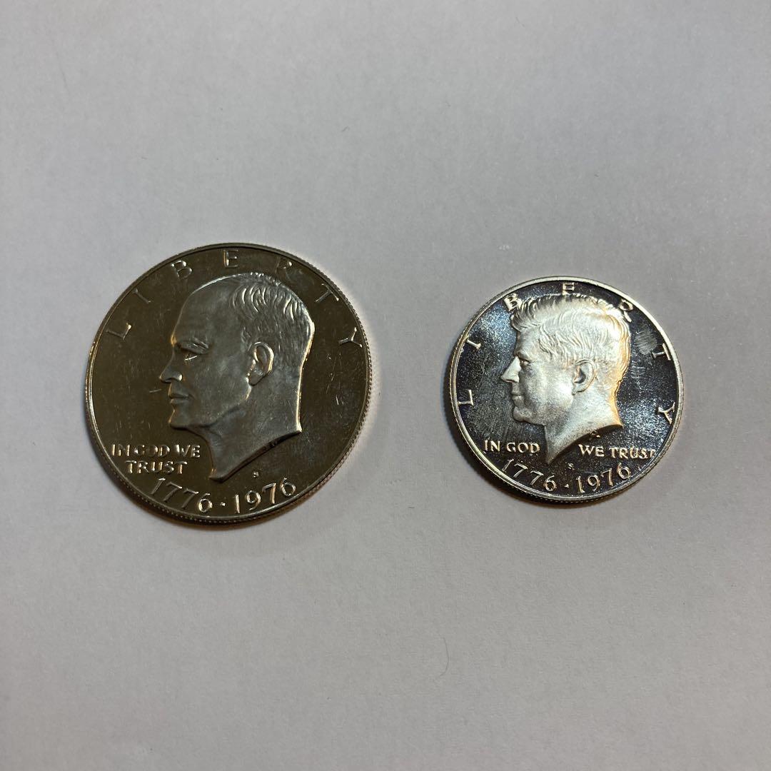 アメリカ　200周年　記念硬貨　銀貨　slv400 貨幣セット　アメリカドル
