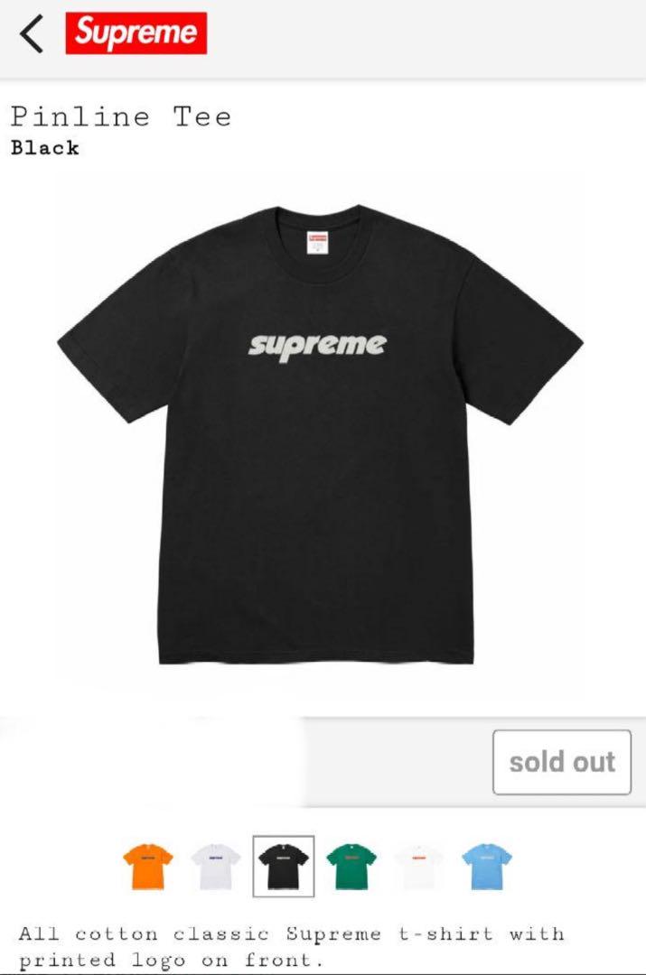 Supreme Pinline Tee シュプリーム ピンライン Tシャツ