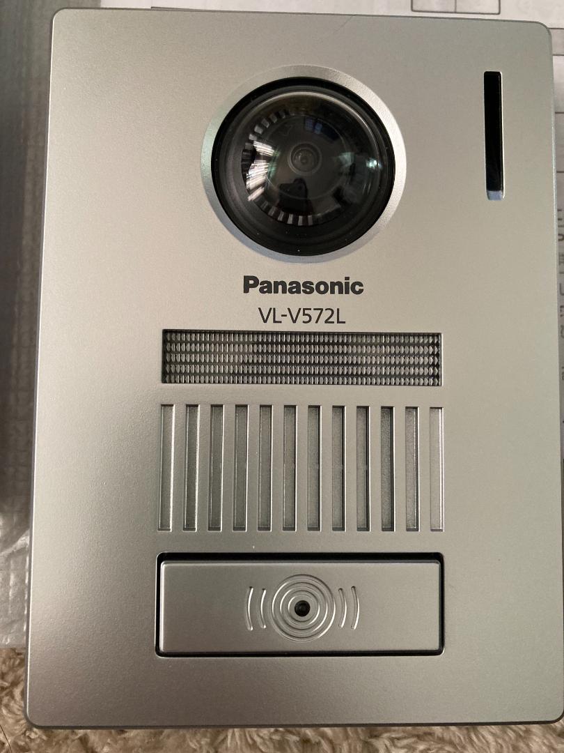 【します】 Panasonic テレビドアホンVL-ME35&玄関子機 w71T3-m74492914001 しないまま