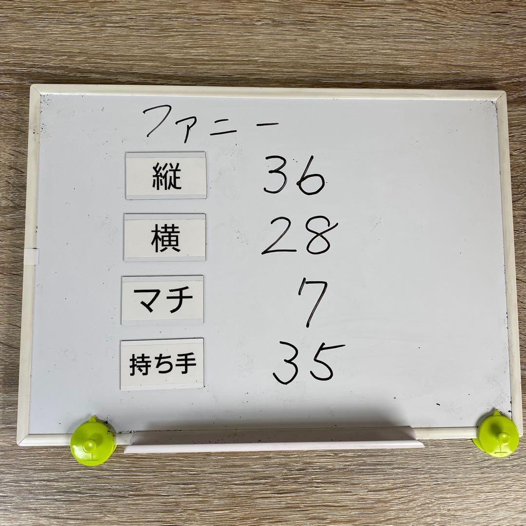 FUNNY  ファニー　レザートートバッグ　ハンドバック　ブラック