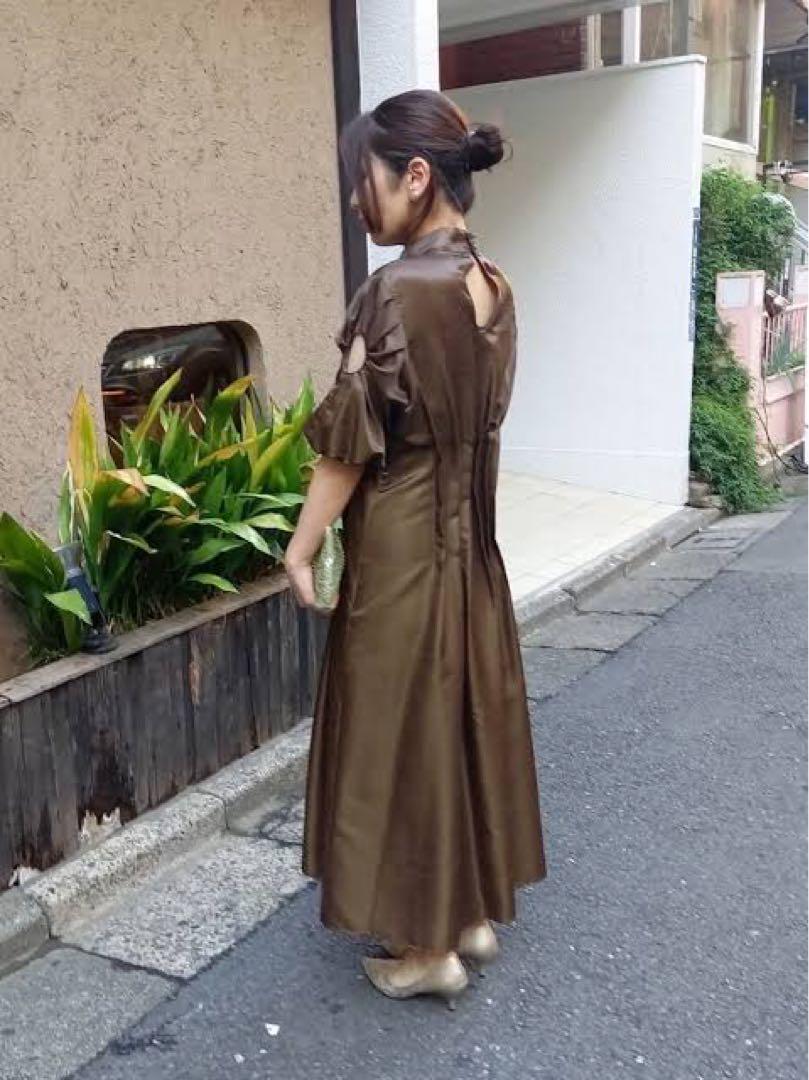 【新品タグ付き】AMERI BELTED TUCK PLEATS DRESS TUCK 2WAY DENIM DRESS | 日本発こだわりを極めた デニム