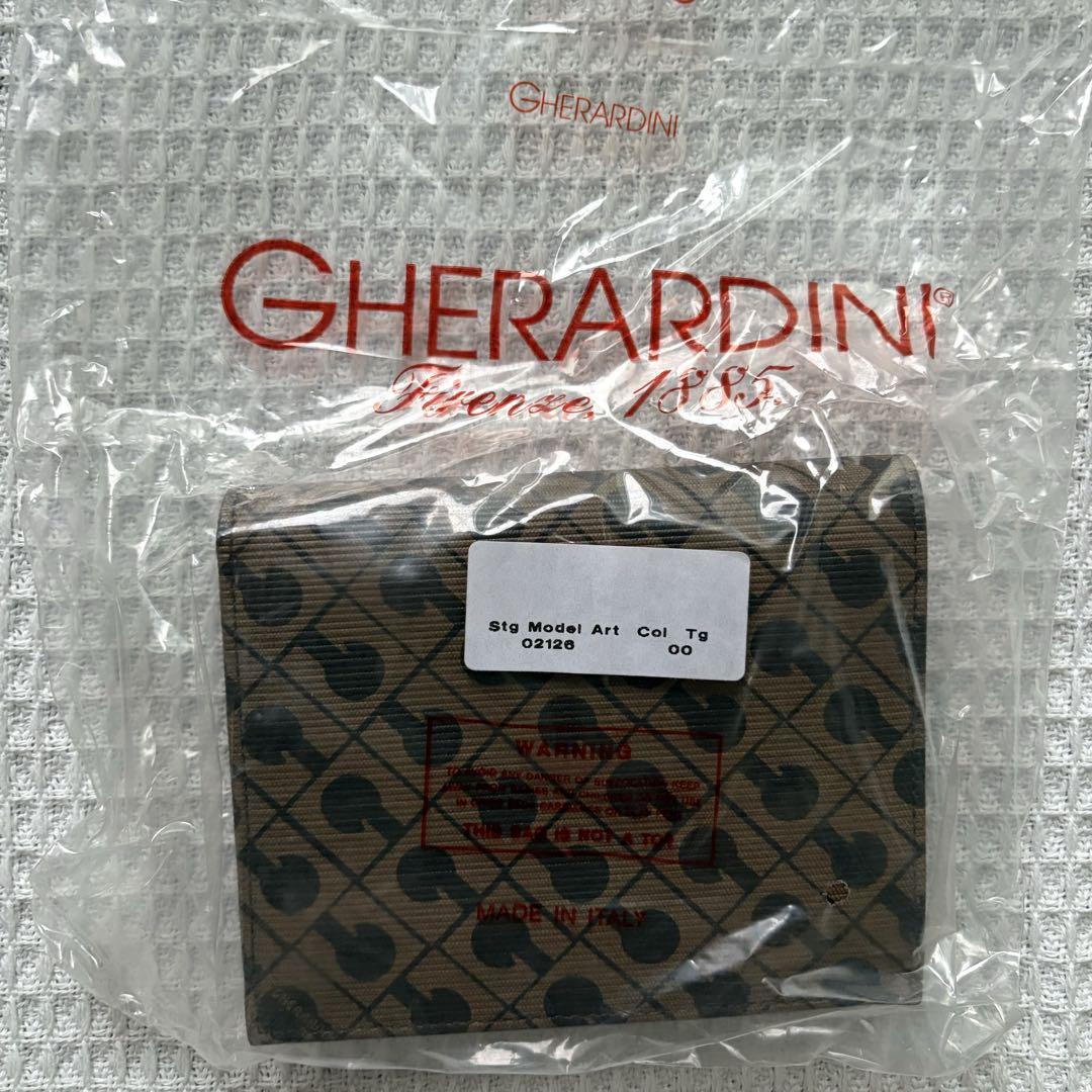 GHERARDINI ゲラルディーニ 二つ折り財布 未使用 箱付き