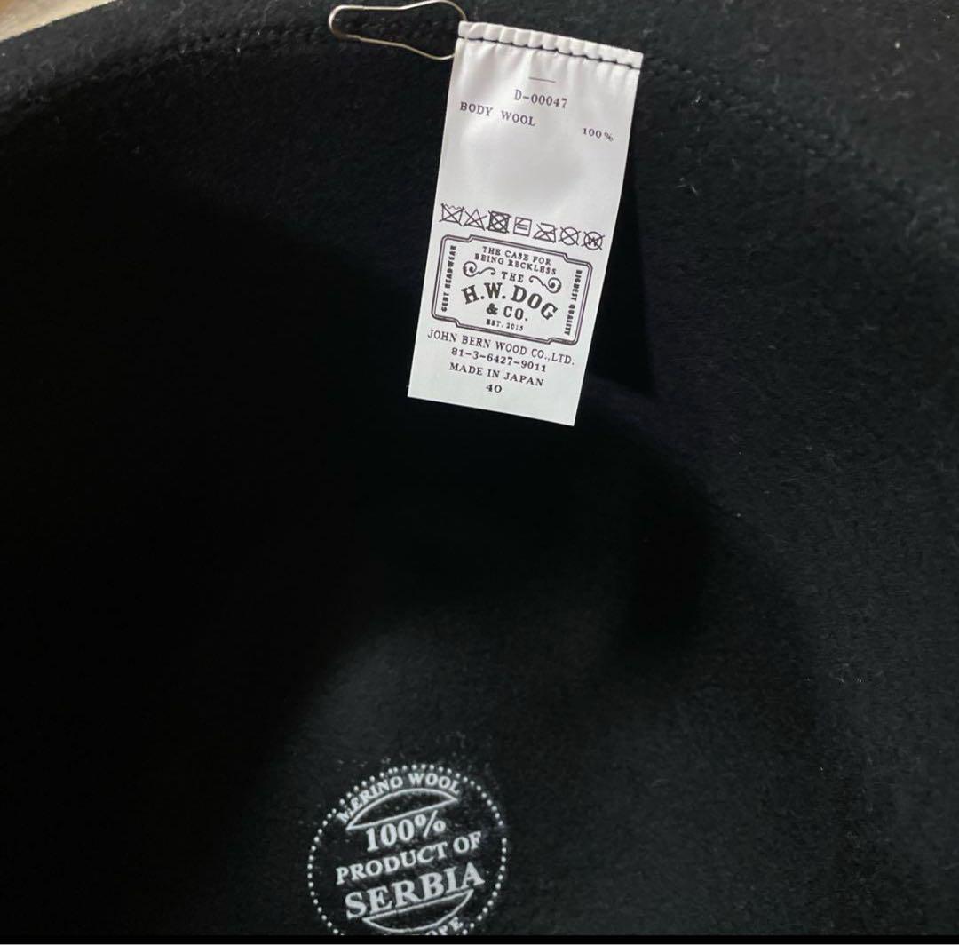 THE H.W.DOG & CO. トラベラーズハット