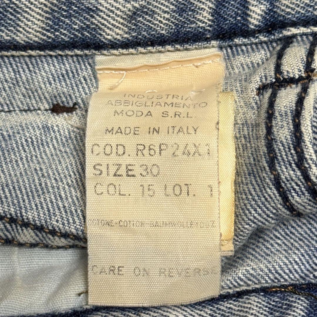 パンツ 90s ARMANI JEANS Tiger Print Denim Pants