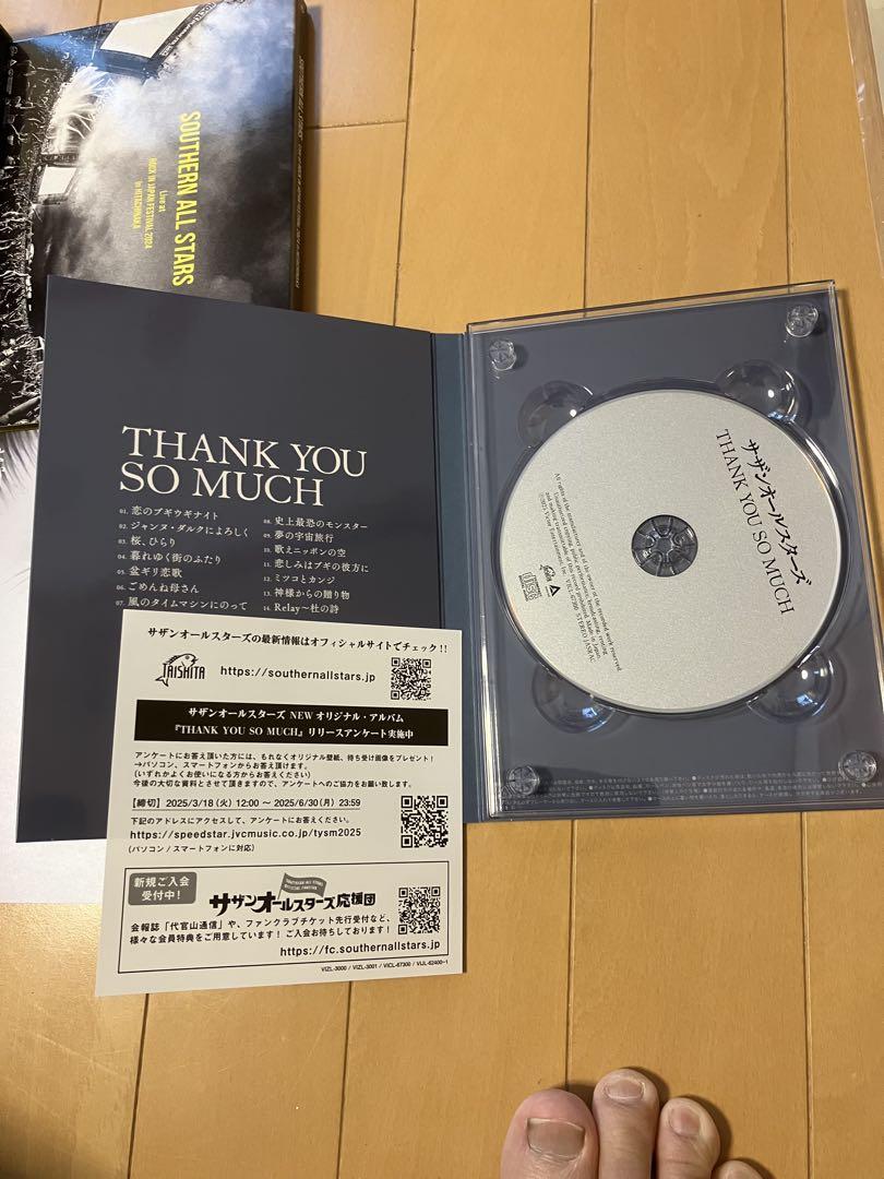 おまけ付　サザンオールスターズ「THANK YOU SO MUCH」【限定盤A】