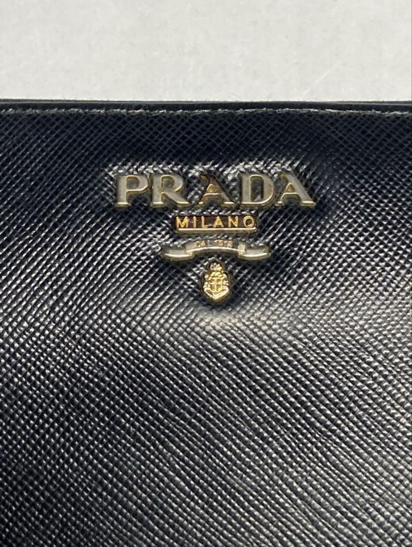 PRADA プラダ　サフィアーノ ラウンドファスナー レザー 長財布