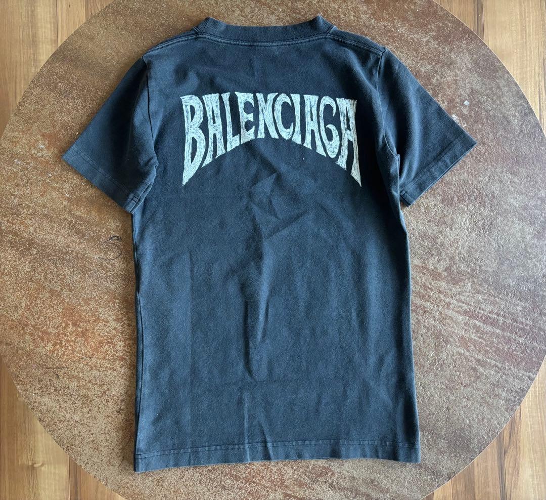 【ほぼ新品】バレンシアガ トロピカル カットソー ボディーフィットタイプ