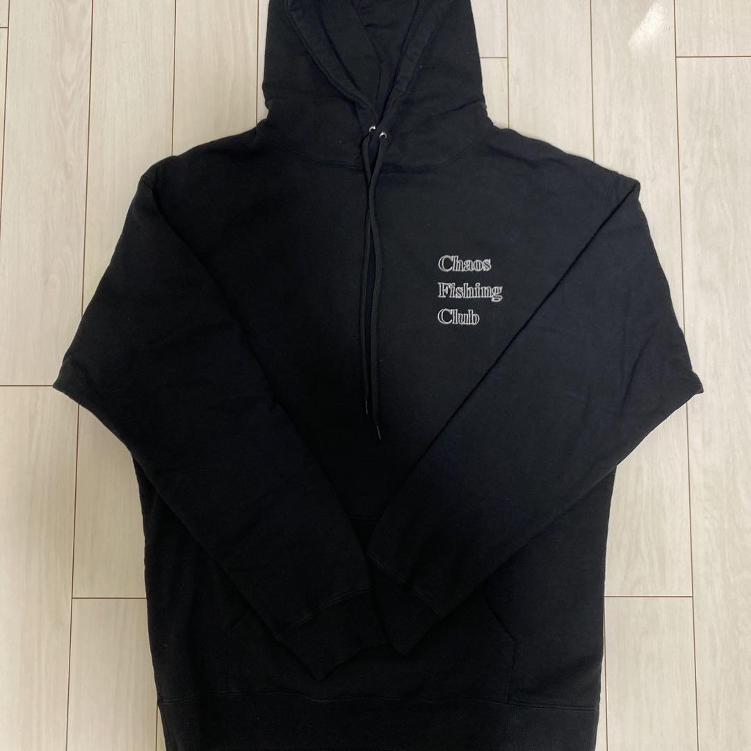 【美品】22AW OG Chaos Fishing Club パーカー 黒