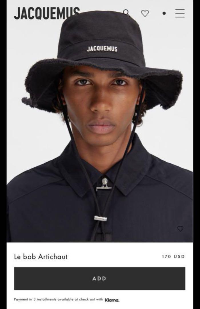 人気のファッションブランド！ JACQUEMUS ビーチハット 帽子