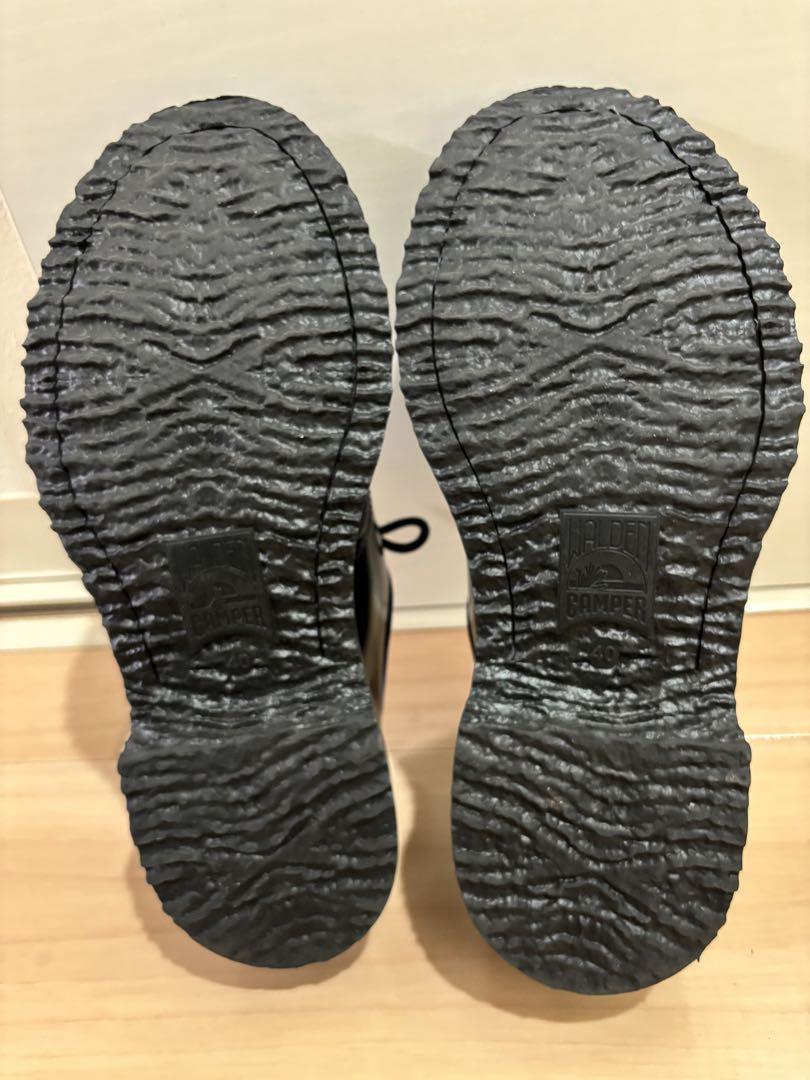 美品　カンペール　CAMPER WALDEN シューズ　ブラック　厚底