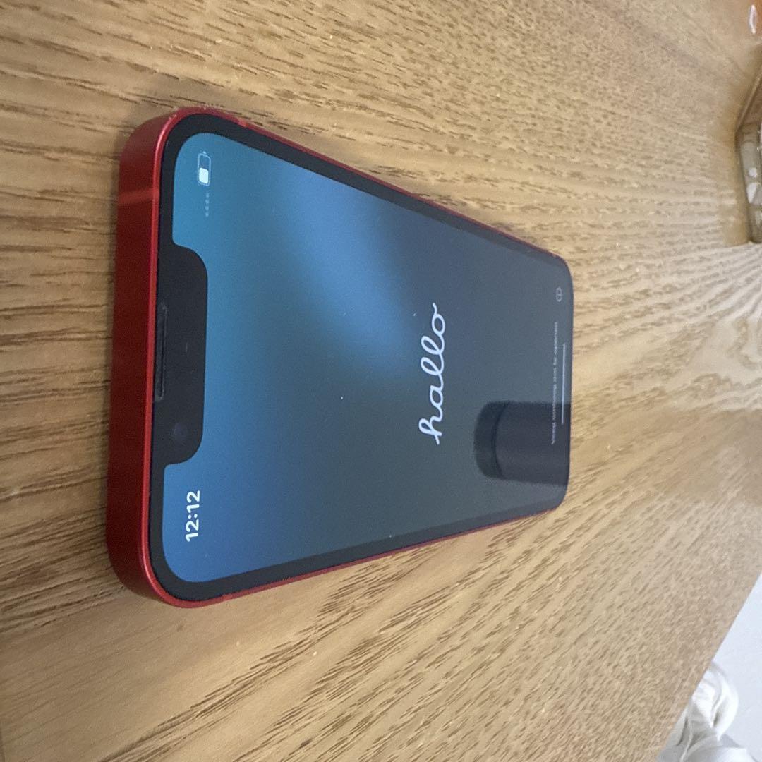 おまけ付き　iPhone 13 mini レッド 256GB