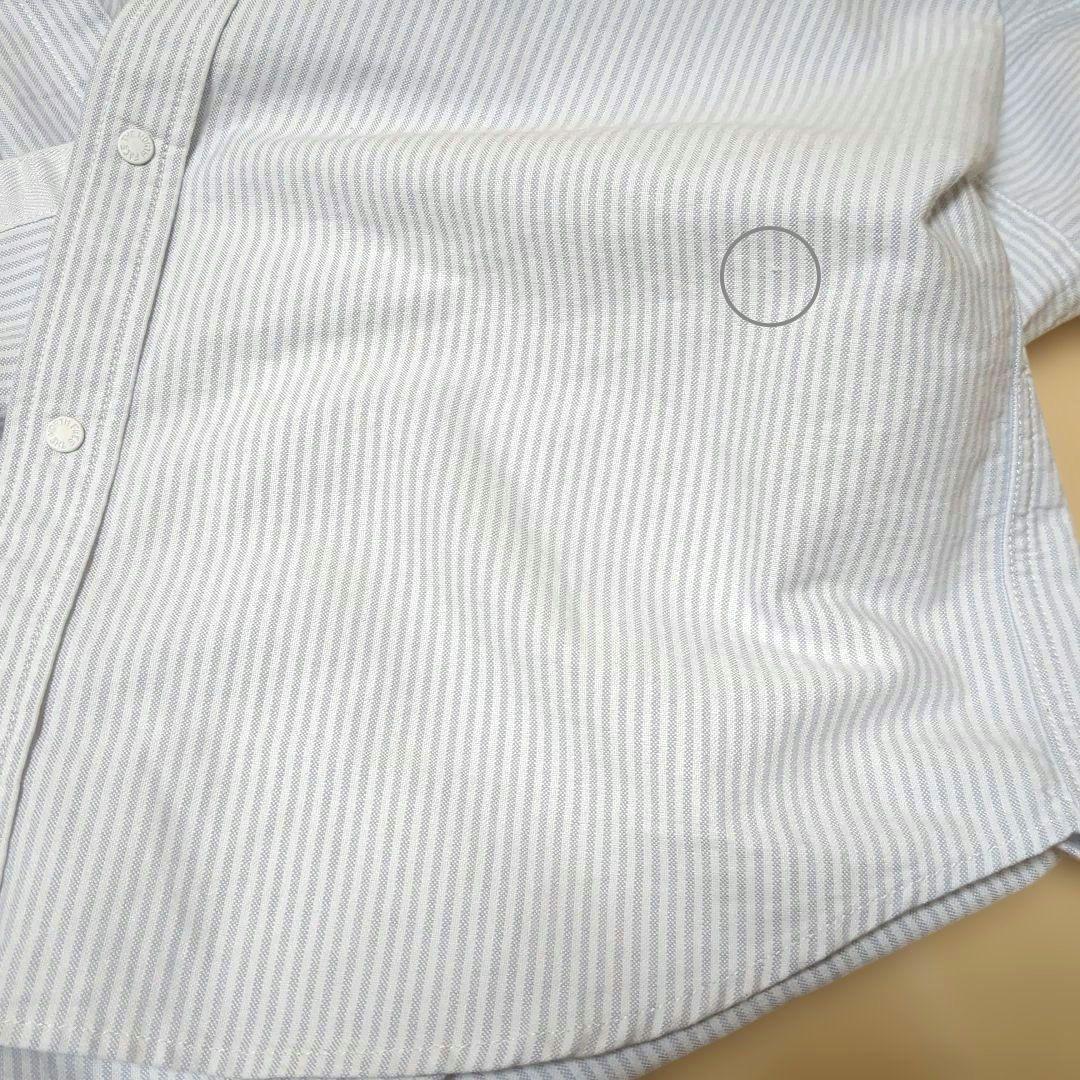 ノースフェイス パープルレーベル NT3117N スナップボタン ストライプ長袖 ノースフェイス パープルレーベル NT3117N スナップボタン ストライプ長袖