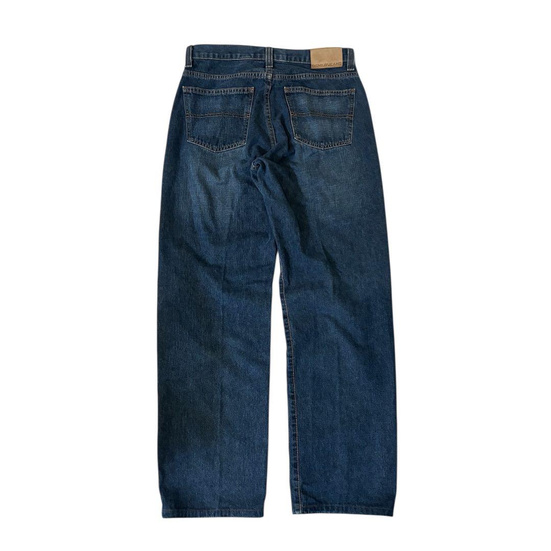【良品】90s~00s archive DKNY ワイドバギーデニム