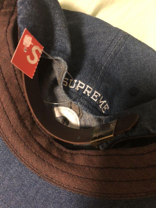 Supreme Washed Denim S Logo 17ss キャップ BDM3j-m74505991559 得価人気