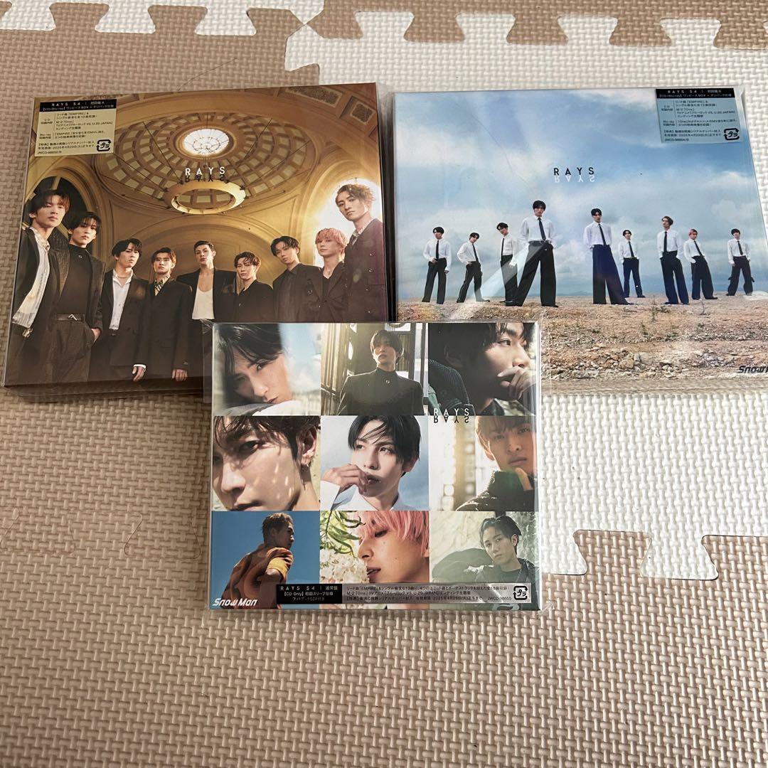 snowman RAYS 3点セット 3形態 CD Amazon.co.jp: 【外付け特典3種付 DVD 3形態セット】RAYS (初回